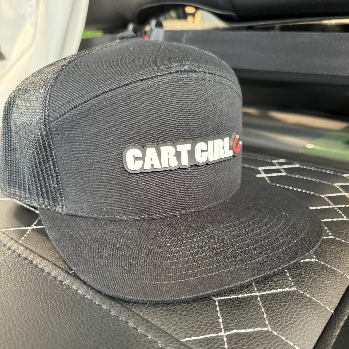 Cart Girl Magnet Flat Bill Snapback